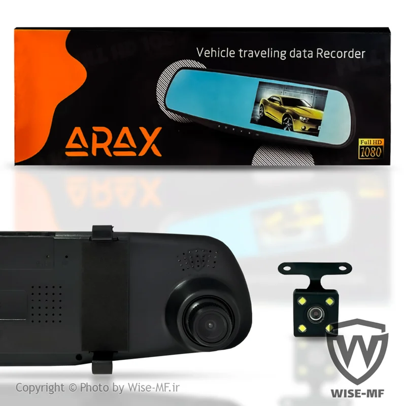 مانیتور آینه ایی DVR (برند آراکس)